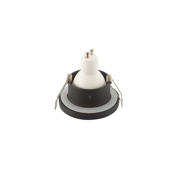 Denkirs DK3012-BK Встраиваемый светильник влагозащ., IP 44, 50 Вт, GU10, черный, алюминий, изображение 5