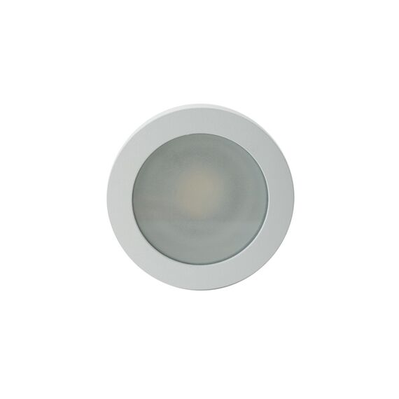 Denkirs DK3012-WH Встраиваемый светильник влагозащ., IP 44, 50 Вт, GU10, белый, алюминий