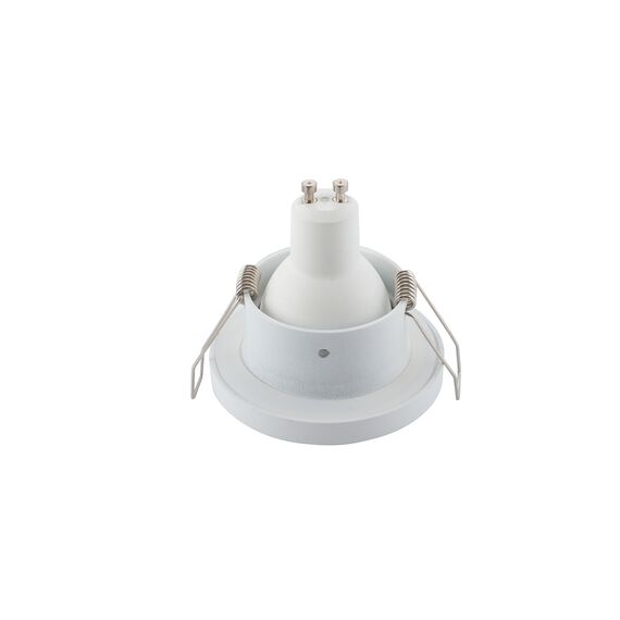 Denkirs DK3012-WH Встраиваемый светильник влагозащ., IP 44, 50 Вт, GU10, белый, алюминий, изображение 3