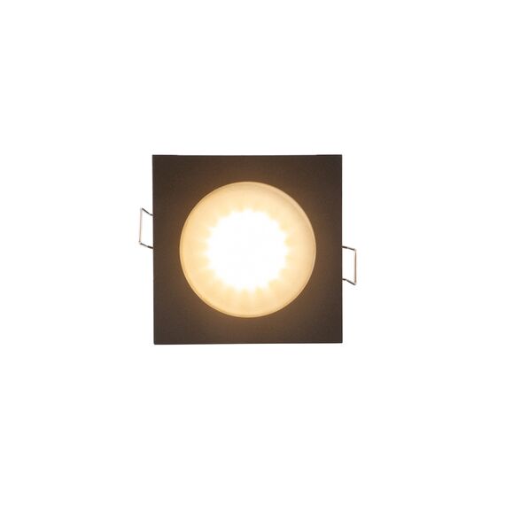 Denkirs DK3015-BK Встраиваемый светильник влагозащ., IP 44, 50 Вт, GU10, черный, алюминий, изображение 2