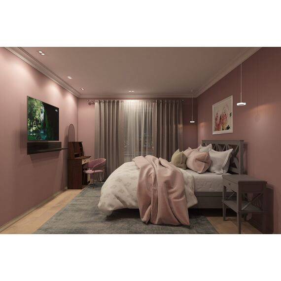 Denkirs DK3022-CM Встраиваемый светильник, IP 20, 10 Вт, GU5.3, LED, серый, пластик, изображение 6