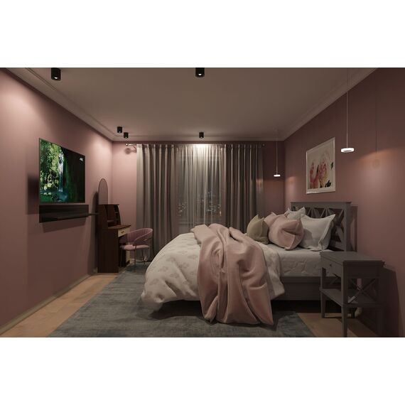 Denkirs DK3040-BK Светильник накладной IP 20, 10 Вт, GU5.3, LED, черный, пластик, изображение 5