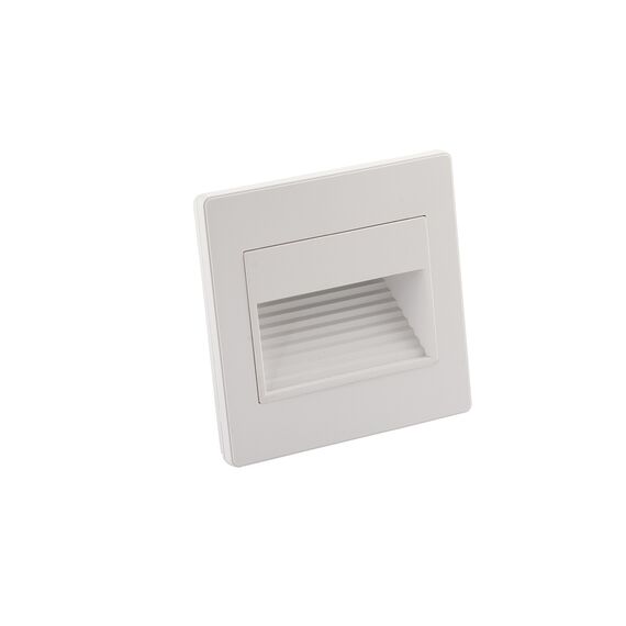 Denkirs DK3050-WH Светильник встраиваемый в стену, IP 20, LED 3000, 1 Вт, белый, пластик, изображение 2