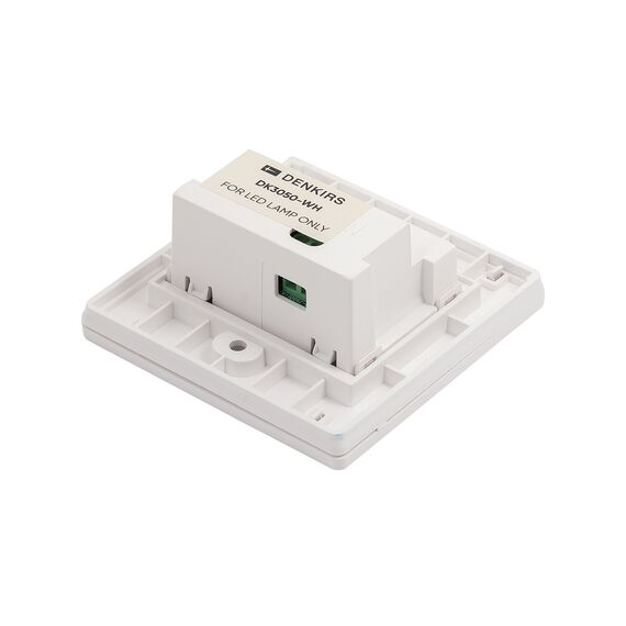 Denkirs DK3050-WH Светильник встраиваемый в стену, IP 20, LED 3000, 1 Вт, белый, пластик, изображение 4