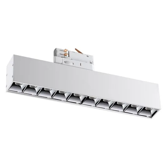 NOVOTECH 358862 PORT NT22 143 белый Светильник трехфазный трековый светодиодный IP20 LED 4000K 16W 220V ITER, изображение 4