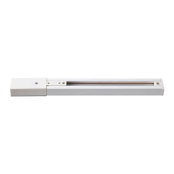 NOVOTECH 135002Y PORT NT18 098 белый Однофазный трехжильный шинопровод с токопроводом и заглушкой, 2м IP20 220V