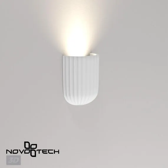 NOVOTECH 370976 OVER NT24 000 белый Светильник настенный IP20 GU10 50W 220V YESO, изображение 5