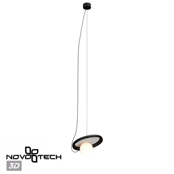 NOVOTECH 370975 OVER NT24 000 черный Светильник подвесной, длина провода 2м IP20 G9 7W 220V FELTO, изображение 5