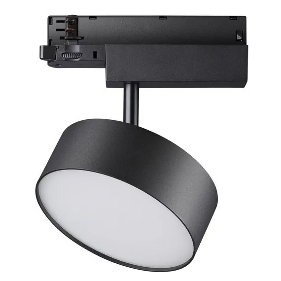 NOVOTECH 358759 PORT NT21 148 черный Трехфазный трековый светодиодный светильник IP20 LED 24W 4000K 2100Лм 100-265V PROMETA, изображение 5