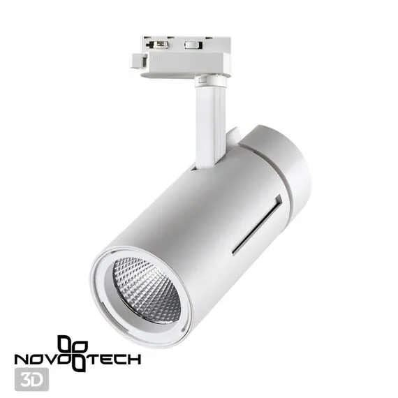 NOVOTECH 358594 PORT NT21 111 белый Светильник трековый однофазный трехжильный IP20 LED 4000K 30W 175-245V DEP, изображение 5