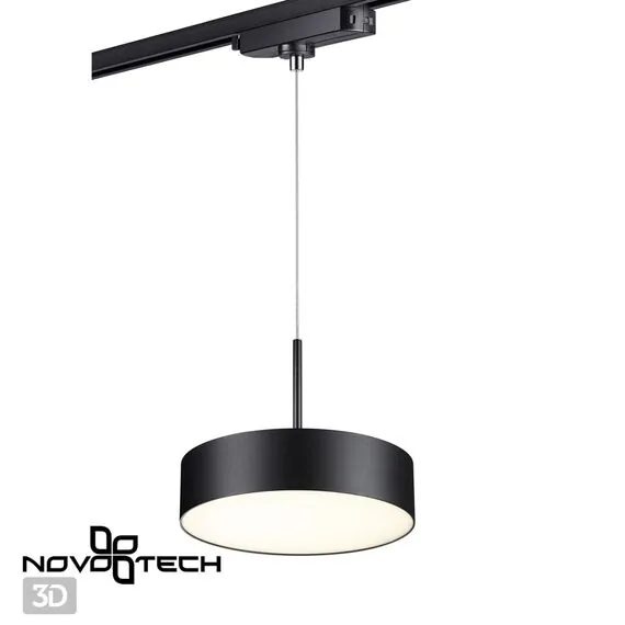 NOVOTECH 358768 PORT NT21 104 черный Светильник трековый однофазный трехжильный, провод 1.2м IP20 LED 30W 4000K 2600Лм 100-265V PROMETA, изображение 4