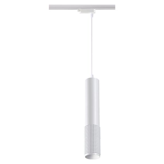 NOVOTECH 358502 PORT NT21 084 белый Светильник трековый однофазный трехжильный, провод 1м IP20 LED 4000K 12W 220V MAIS LED