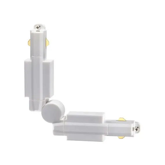 NOVOTECH 135020 PORT NT19 073 белый Гибкий соединитель с токопроводом для однофазного трехжильного шинопровода IP20 220V