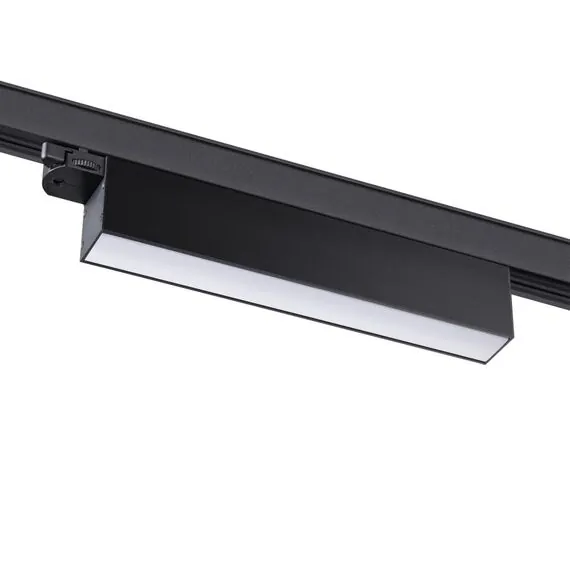 NOVOTECH 358837 PORT NT22 140 черный Светильник трехфазный трековый светодиодный IP20 LED 4000K 18W 220V ITER
