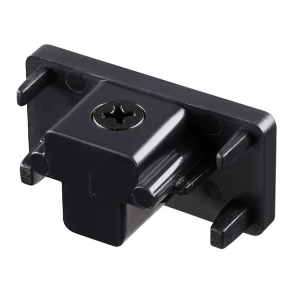NOVOTECH 135017 PORT NT18 099 черный Заглушка торцевая для однофазного трехжильного шинопровода IP20