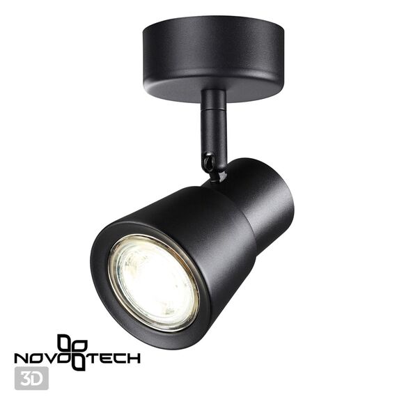 NOVOTECH 370928 OVER NT22 258 черный Светильник накладной IP20 GU10 50W 220V MOLO, изображение 5