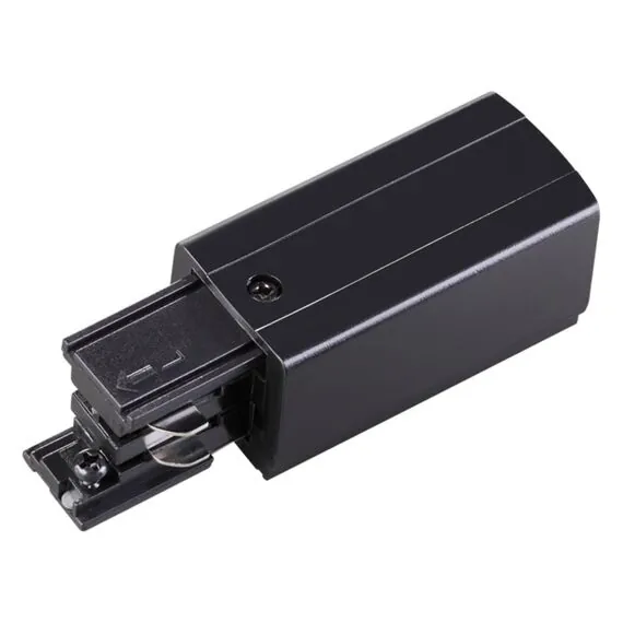 NOVOTECH 135049 PORT NT19 137 черный Соединитель-токопровод-правый для трехфазного шинопровода IP20 220V