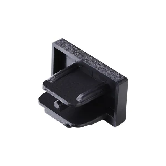 NOVOTECH 135150 PORT NT22 087 черный Заглушка торцевая для однофазного двухжильного шинопровода IP20