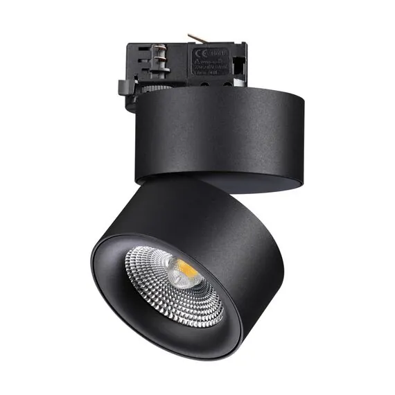NOVOTECH 358787 PORT NT21 149 черный Трехфазный трековый светодиодный светильник IP20 LED 25W 4000K 2200Лм 100-265V GRODA, изображение 5
