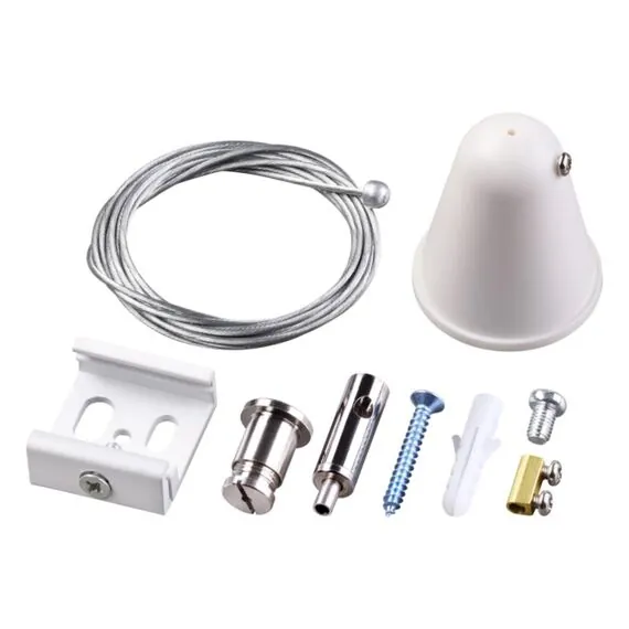 NOVOTECH 135070 PORT NT19 137 белый Подвесной комплект с 2-х метровым тросом IP20