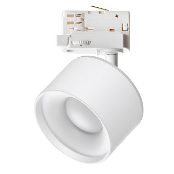 NOVOTECH 358976 PORT NT22 145 белый Трехфазный трековый светильник с переключ. цв. температуры IP20 LED 3000К\4000К\6000К 12W вниз + 3W вверх 110-265V GIRO, изображение 8