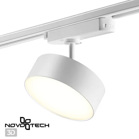 NOVOTECH 358755 PORT NT21 104 белый Светильник трековый однофазный трехжильный IP20 LED 24W 4000K 2100Лм 100-265V PROMETA, изображение 5