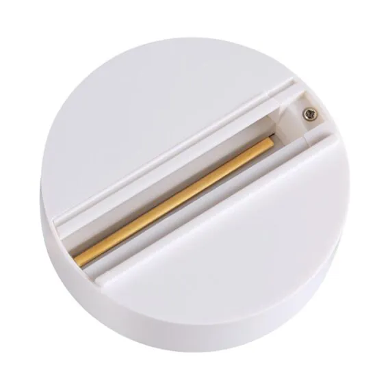 NOVOTECH 135072 PORT NT19 137 белый Трехфазная чаша крепления для стационарной фиксации прожекторов P20 220V