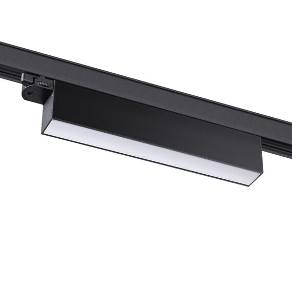 NOVOTECH 358837 PORT NT22 140 черный Светильник трехфазный трековый светодиодный IP20 LED 4000K 18W 220V ITER