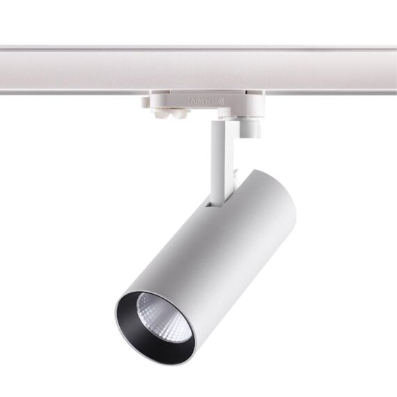NOVOTECH 358255 PORT NT19 147 белый Трехфазный трековый светодиодный светильник IP20 LED 20W 220-240V HELIX