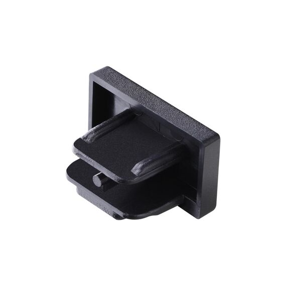 NOVOTECH 135150 PORT NT22 087 черный Заглушка торцевая для однофазного двухжильного шинопровода IP20