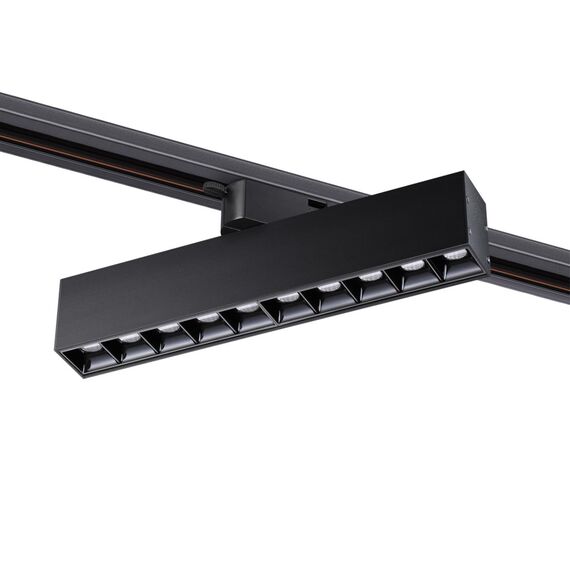 NOVOTECH 358857 PORT NT22 115 черный Светильник трековый однофазный трехжильный IP20 LED 4000K 16W 220V ITER