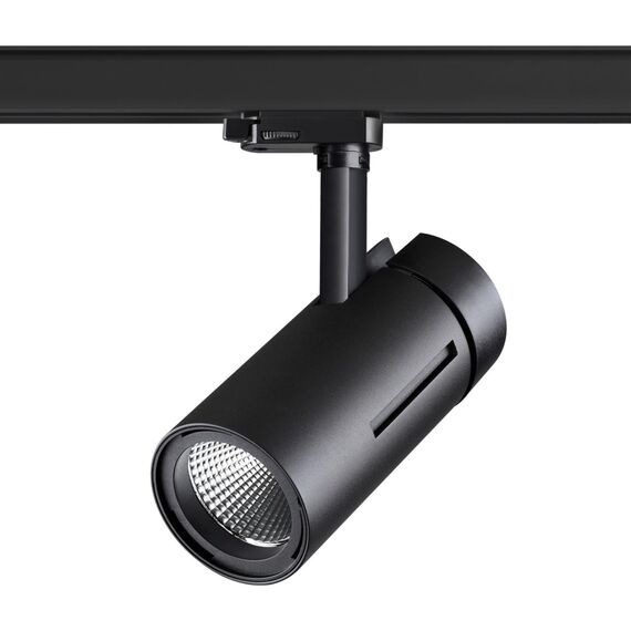 NOVOTECH 358595 PORT NT21 150 черный Трехфазный трековый cветильник IP20 LED 4000K 30W 175-245V DEP
