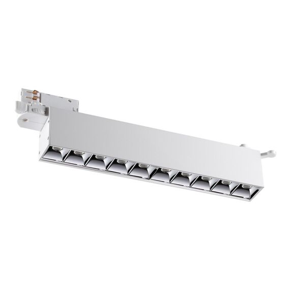 NOVOTECH 358844 PORT NT22 141 белый Светильник трехфазный трековый светодиодный IP20 LED 4000K 16W 220V ITER, изображение 3