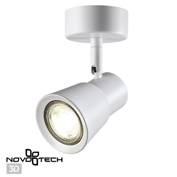 NOVOTECH 370929 OVER NT22 258 белый Светильник накладной IP20 GU10 50W 220V MOLO, изображение 5