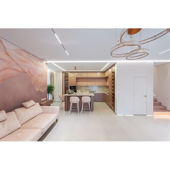 Denkirs DK8005-WH Линейный светильник SMART LINEAR 27W DIM 3000K-6000K белый, изображение 7