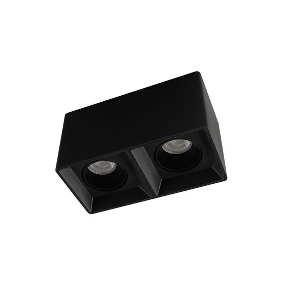 Denkirs DK3085-BK Светильник накладной IP 20, 10 Вт, GU5.3, LED, черный/черный, пластик
