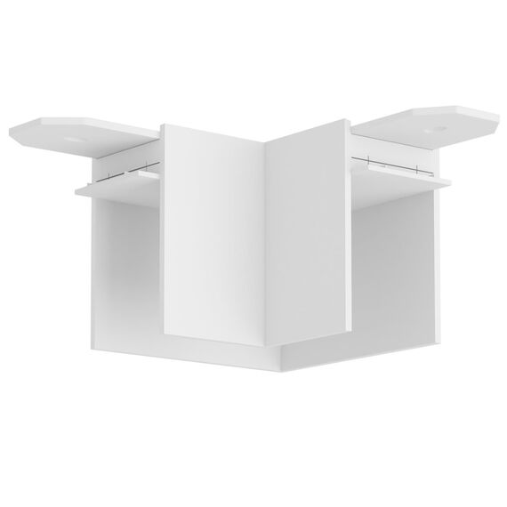 Denkirs TR2102-WH Угловой соединитель для шинопровода SMART белый