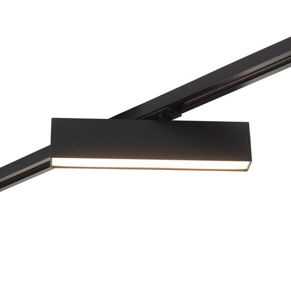 Denkirs DK6430-BK Трековый светильник IP 20, 10 Вт, LED 3000, черный, алюминий