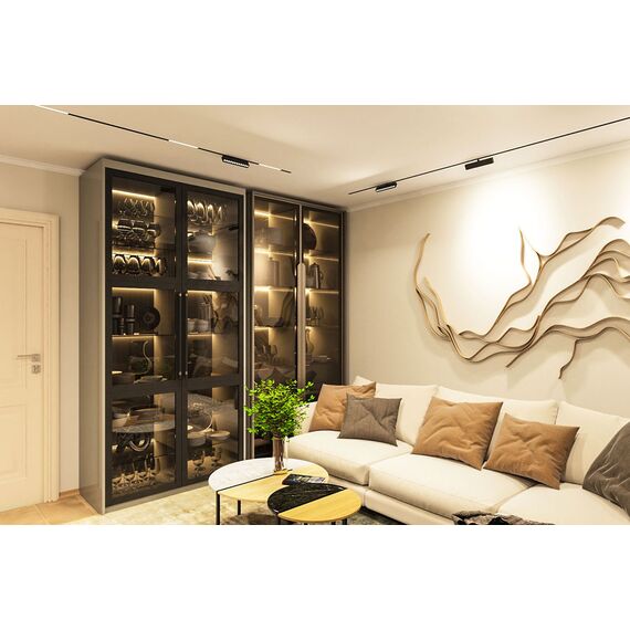 Denkirs DK8003-BK Линейный светильник SMART LINEAR 9W DIM 3000K-6000K черный, изображение 4