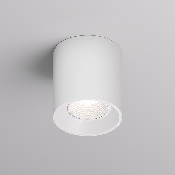 Denkirs DK3090-WH Светильник накладной IP 20, 10 Вт, GU5.3, LED, белый/белый, пластик