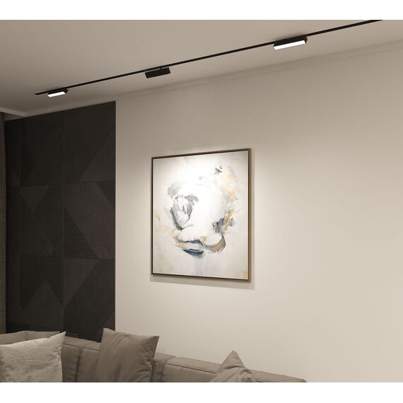 Denkirs DK8009-BK Поворотный матовый светильни SMART 9W DIM 3000K-6000K черный, изображение 6