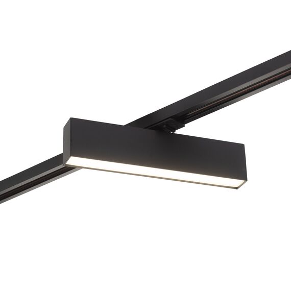 Denkirs DK6440-BK Трековый светильник IP 20, 10 Вт, LED 4000, черный, алюминий