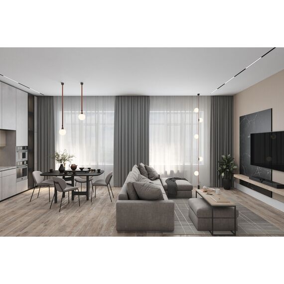 Denkirs DK8005-BK Линейный светильник SMART LINEAR 27W DIM 3000K-6000K черный, изображение 4