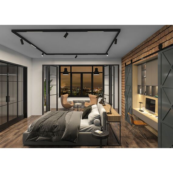 Denkirs DK8020-BK Акцентный светильник SMART SPOT 20W DIM 3000K-6000K черный, изображение 3