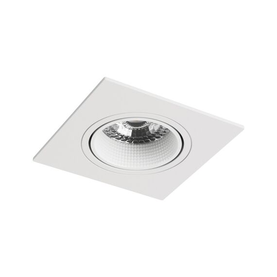 Denkirs DK3071-WH Встраиваемый светильник, IP 20, 10 Вт, GU5.3, LED, белый/белый, пластик, изображение 6