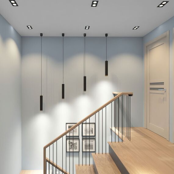Denkirs DK3072-BBR Встраиваемый светильник, IP 20, 10 Вт, GU5.3, LED, черный/бронзовый, пластик, изображение 4