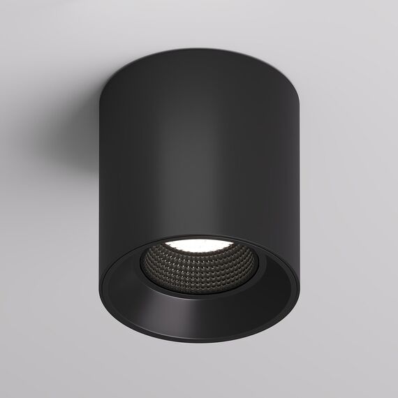 Denkirs DK3090-BK Светильник накладной IP 20, 10 Вт, GU5.3, LED, черный/черный, пластик