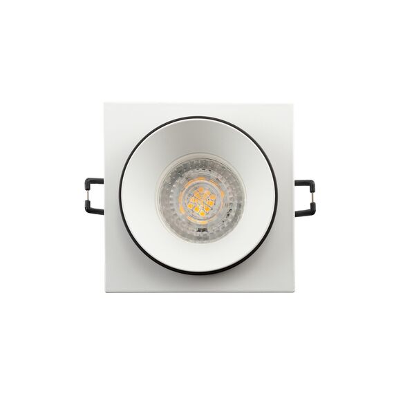Denkirs DK2402-BK Встраиваемый светильник, IP 20, 50 Вт, GU10, черный, алюминий, изображение 2