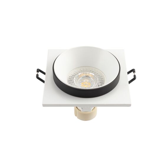 Denkirs DK2402-BK Встраиваемый светильник, IP 20, 50 Вт, GU10, черный, алюминий, изображение 3