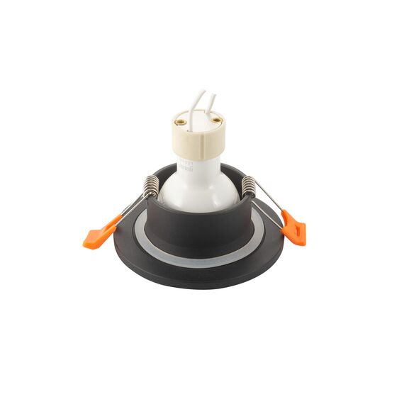 Denkirs DK3016-BK Встраиваемый светильник влагозащ., IP 65, 50 Вт, GU10, черный, алюминий, изображение 5